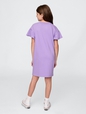 Kids Vintage Soft Flutter-Sleeve Sweatshirt Dress