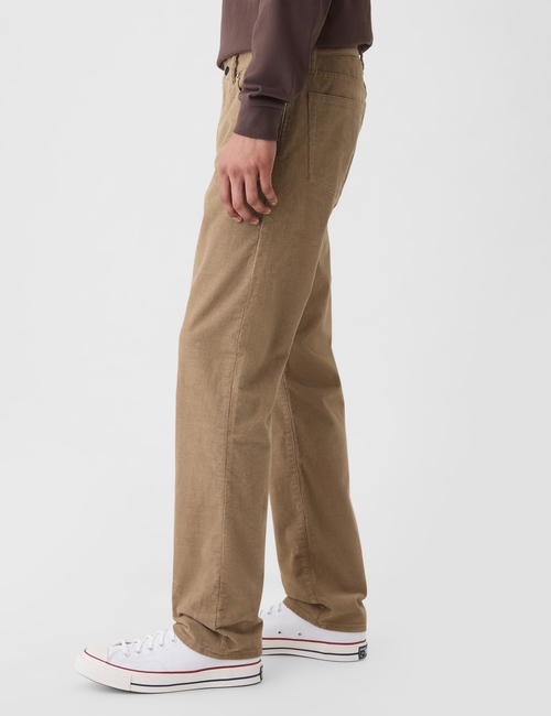 Straight Corduroy Jeans with GapFlex