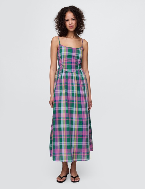 Drop-Waist Maxi Dress