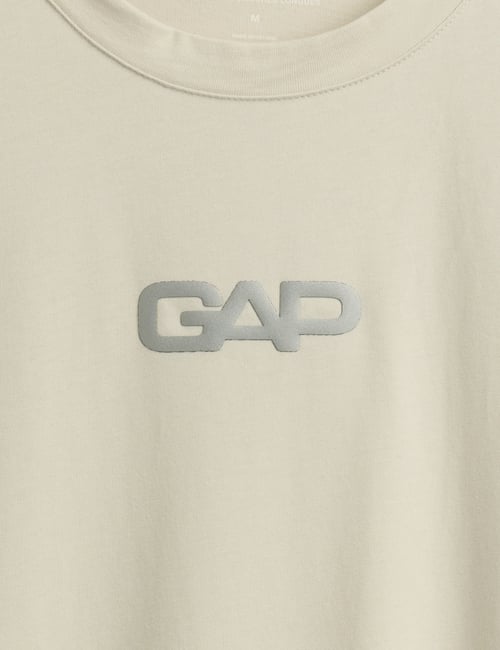 Relaxed Gap Logo Crop T-Shirt