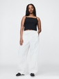 Low Rise Barrel Parachute Pants