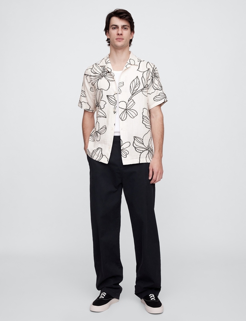 V-SS TEXTURE RESORT COLLAR