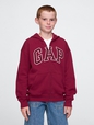 Kids Relaxed Gap Logo Zip Hoodie