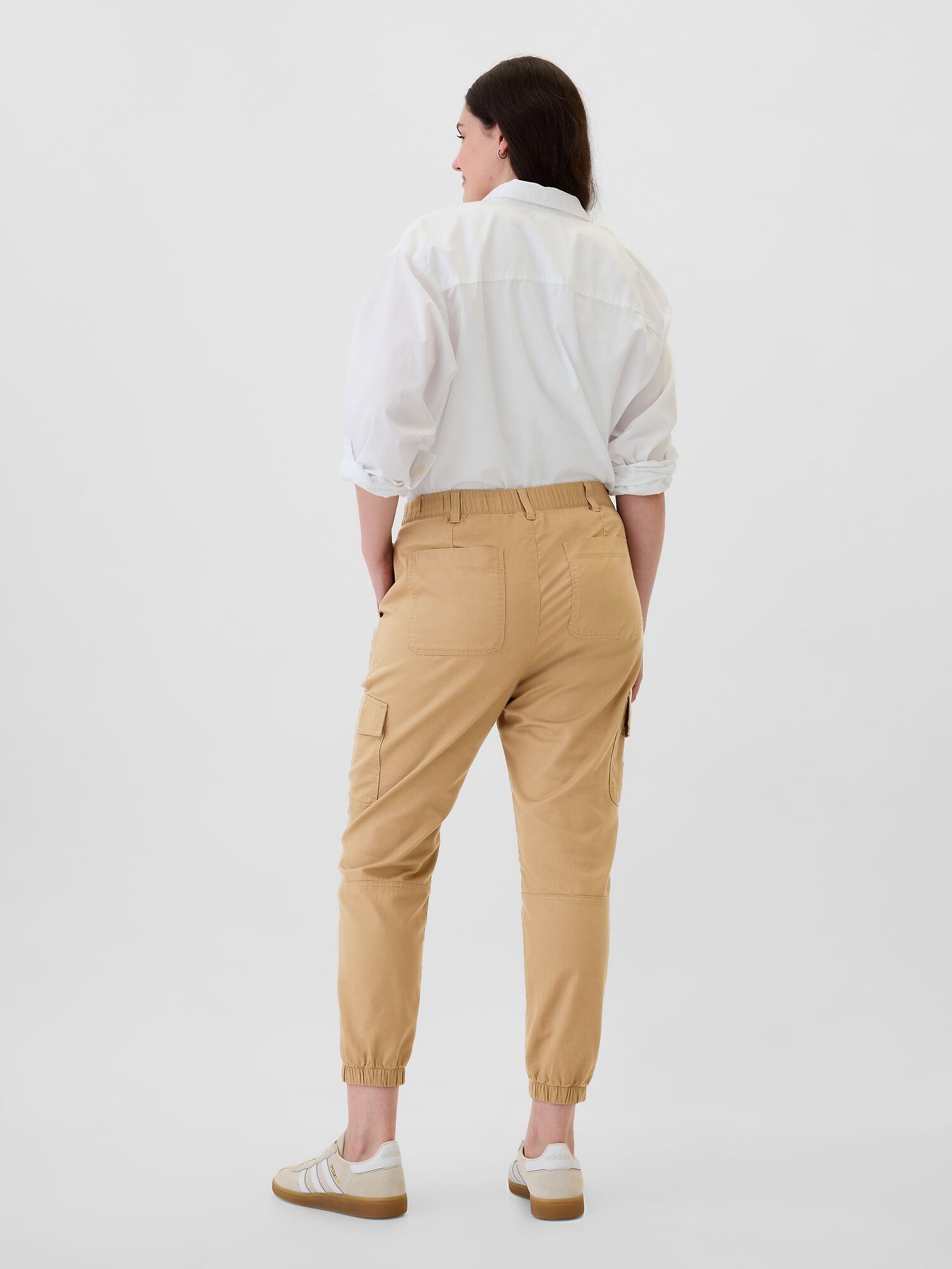 Womens tan cargo joggers new arrivals