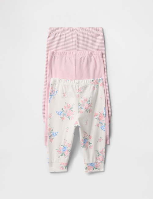 Baby First Favorites Organic Cotton Pull-On Pants (3-Pack)