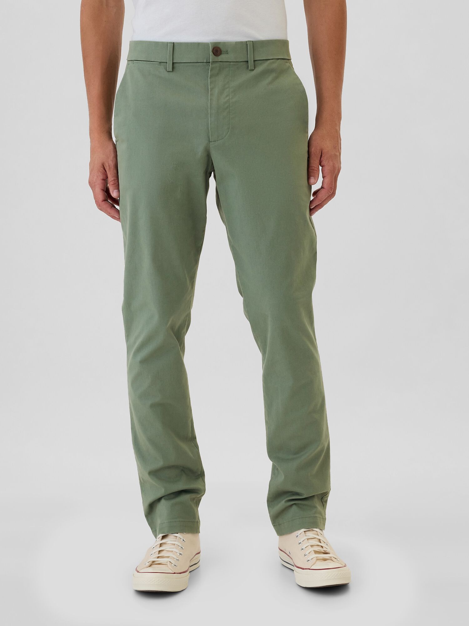 Modern khakis in slim fit with gapflex shop