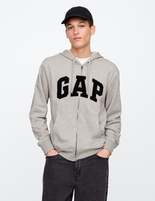 Gap Logo Zip Hoodie
