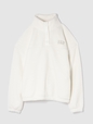 Relaxed Recycled Sherpa Quarter-Snap Sweatshirt