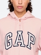 Relaxed Gap Logo Zip Hoodie