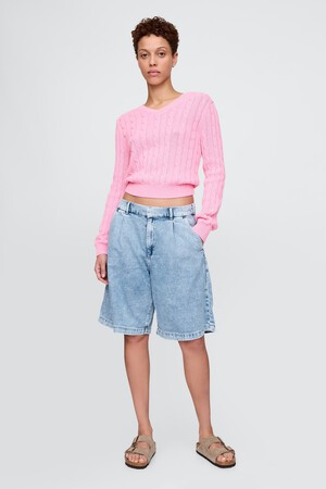 365 High Rise UltraSoft Longline Trouser Shorts