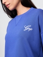 VintageSoft Oversized Logo Sweatshirt
