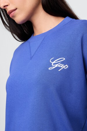 VintageSoft Oversized Logo Sweatshirt