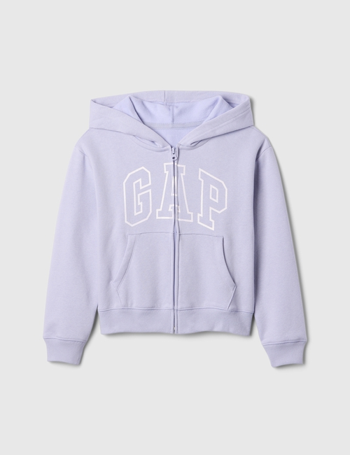 Kids Relaxed Gap Logo Zip Hoodie