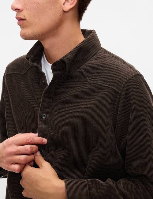 Corduroy Western Shirt