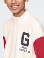 Kids Vintage Soft Half-Zip Logo Pullover