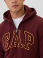 Gap Logo Sherpa-Lined Zip Hoodie
