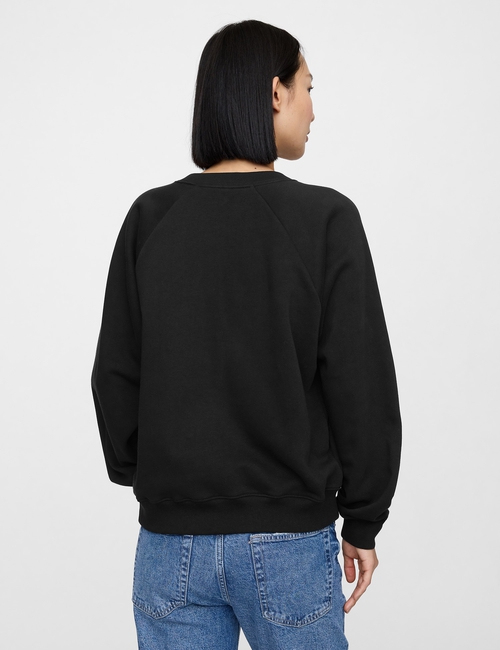 Vintage Soft Raglan Logo Sweatshirt