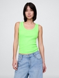 Rib Scoop Tank Top