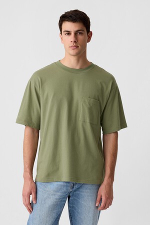 Everyday Soft Oversized Pocket T-Shirt