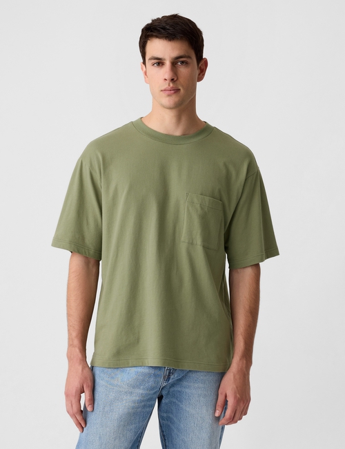 Everyday Soft Oversized Pocket T-Shirt