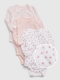 Baby 100% Organic Cotton First Favorites Bodysuit (3-Pack)