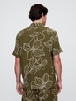 V-SS TEXTURE RESORT COLLAR
