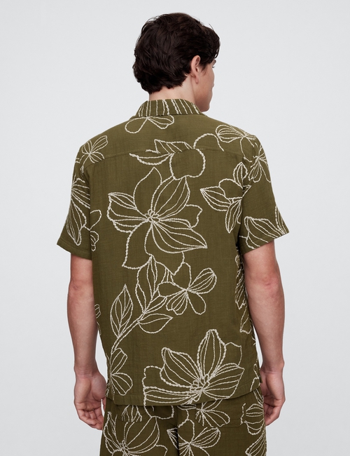 V-SS TEXTURE RESORT COLLAR