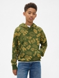 Kids Relaxed Gap Print Hoodie