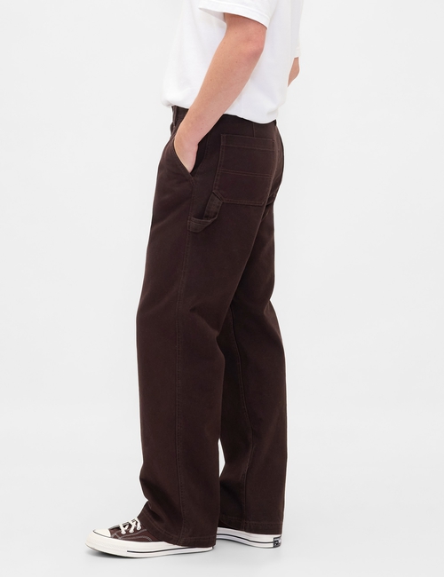 Canvas '90s Loose Carpenter Pants