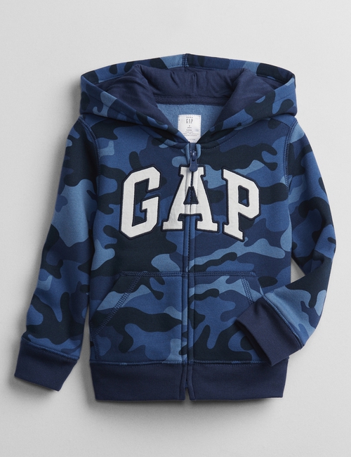babyGap Logo Print Hoodie