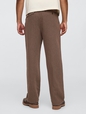 Linen-Cotton '90s Loose Pleated Khakis