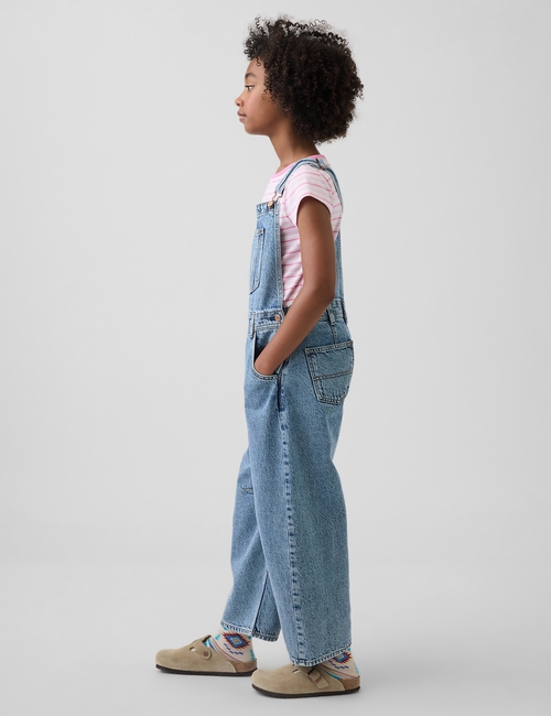 Kids Barrel Overalls