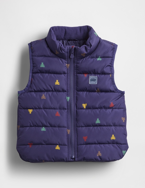 V-FRCH PUFFER VEST