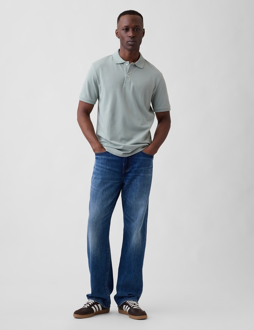 Stretch Pique Polo Shirt