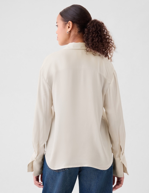 Satin Relaxed Shirt