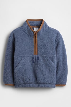 Baby & Toddler Sherpa Half-Zip Pullover