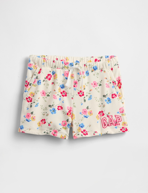 Kids Gap Logo Print Pull-On Shorts