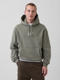VintageSoft Oversized Logo Hoodie
