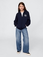 Kids Vintage Soft Full-Zip Sport Logo Hoodie