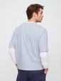 Vintage Soft Stripe Boxy T-Shirt