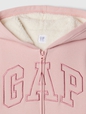 Kids Gap Logo Sherpa-Lined Zip Hoodie