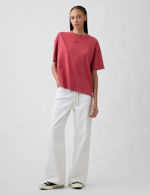 Organic Cotton VintageSoft Athletic Logo Tunic T-Shirt