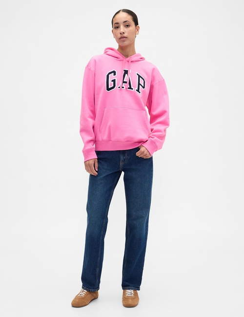 Relaxed Gap Logo Hoodie