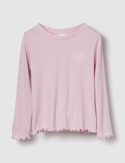 babyGap Ribbed Crewneck T-Shirt
