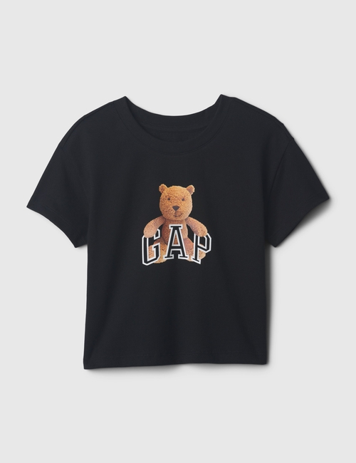 Toddler Organic Cotton Brannan Bear Arch Logo T-Shirt