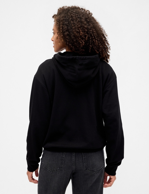 Relaxed Gap Logo Zip Hoodie