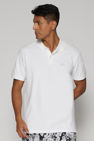 Gap Logo Pique Polo Shirt