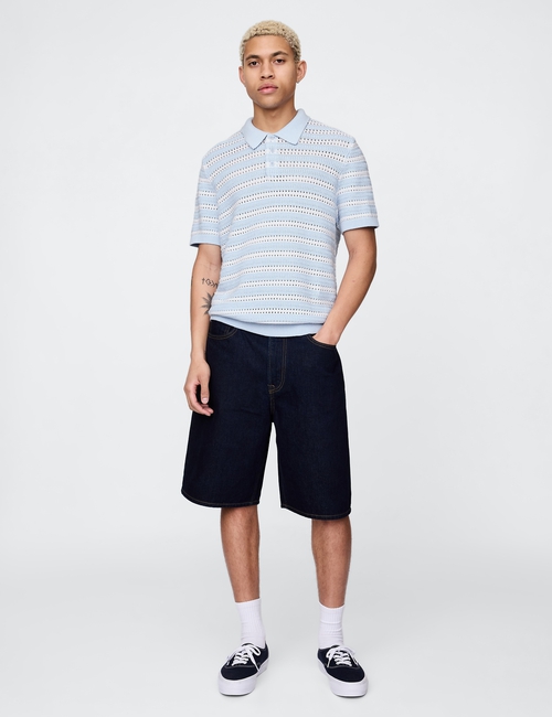 Sweater Polo Shirt
