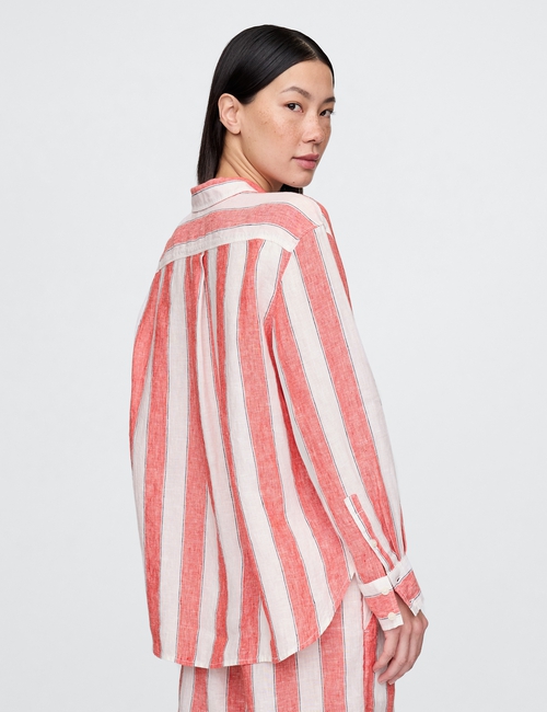 100% Linen Oversized Shirt