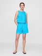 UltraSoft Denim Shell Tank Top